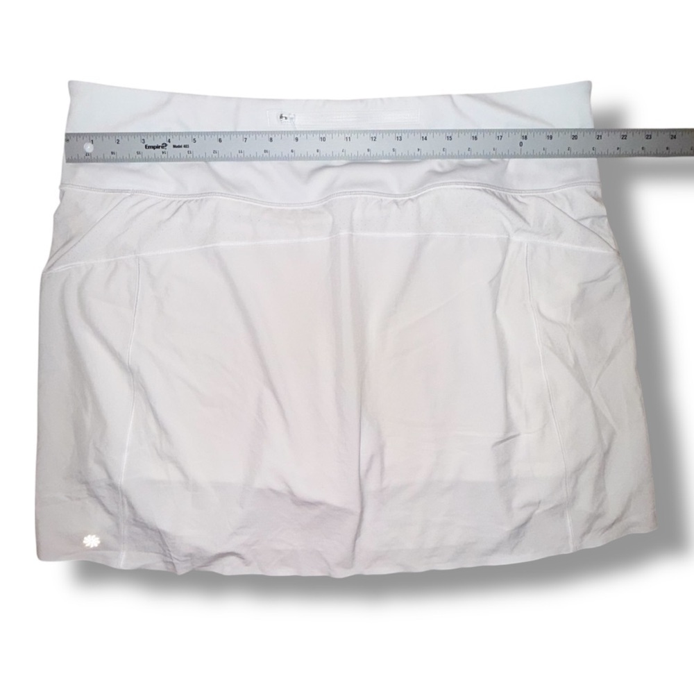 ATHLETA Run With It Skort - White 2X - Picture 5 of 7